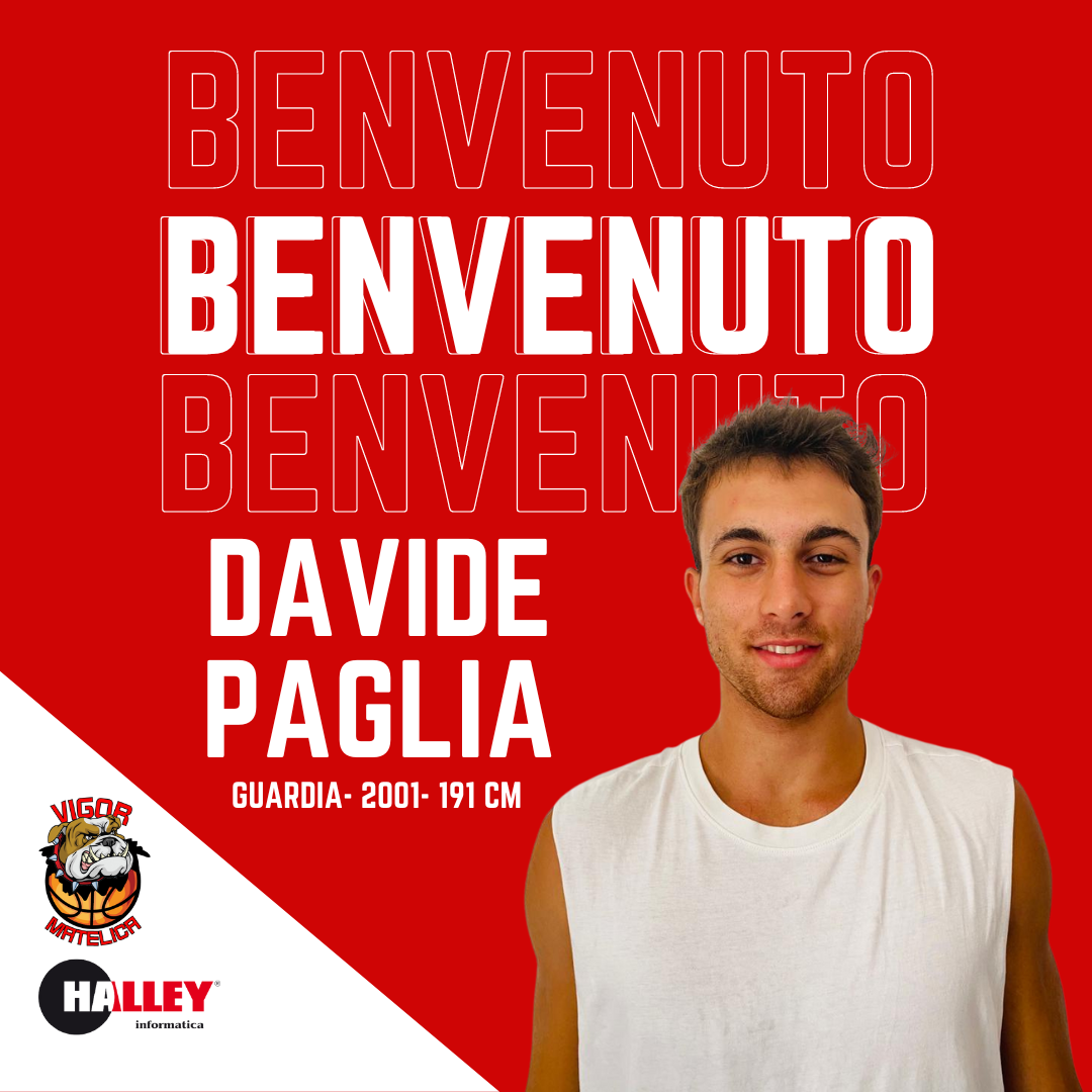 Halley il terzo nuovo volto Davide Paglia