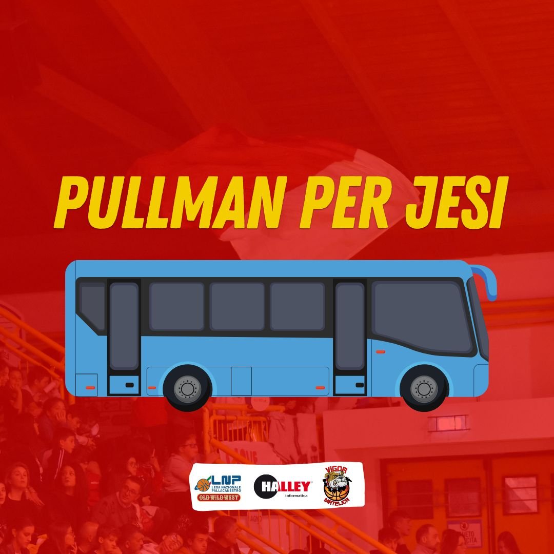 Un regalo per i tifosi: pullman gratuito per la trasferta a Jesi per gara 1 degli spareggi!