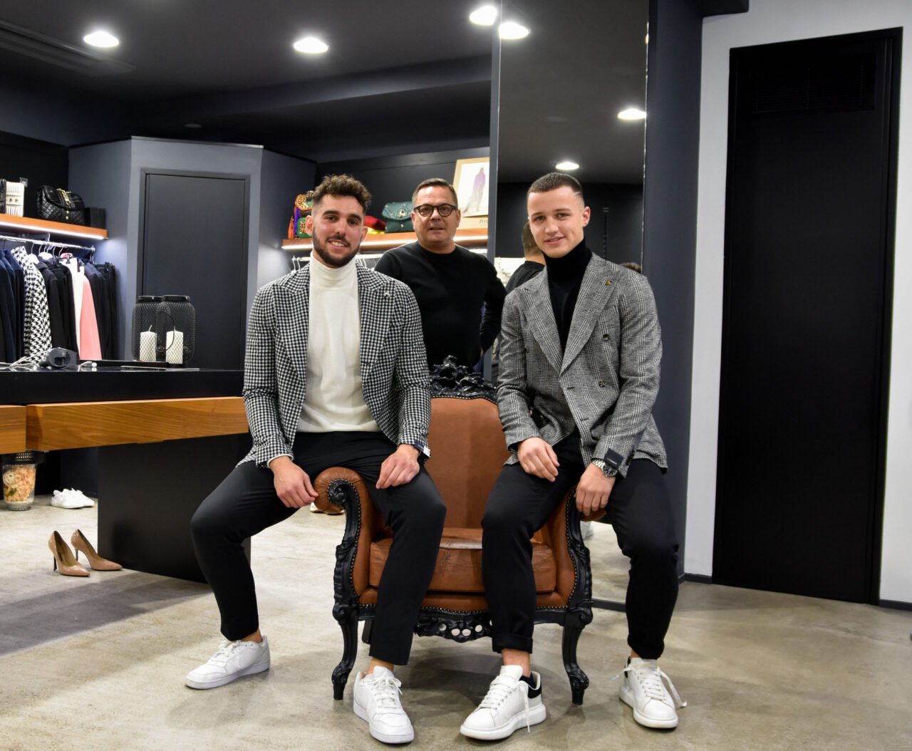 Shooting Day da Malagrida Abbigliamento per Caroli e Mentonelli