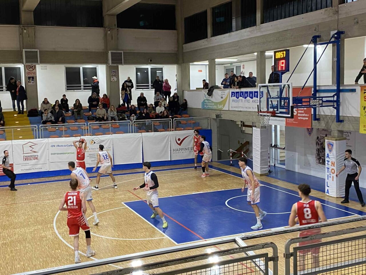 Il PalaMedi è stregato, Porto Recanati ferma la Halley