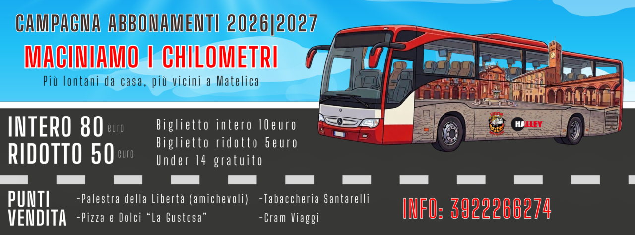 “Maciniamo i chilometri”, parte la campagna abbonamenti